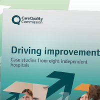 Driving improvement: Case studies from eight independent hospitals cover image