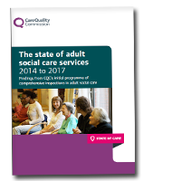 The state of adult social care services 2014 to 2017 cover image