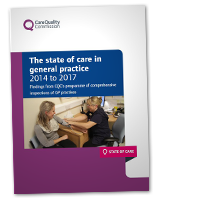 The state of care in general practice 2014 to 2017 cover image