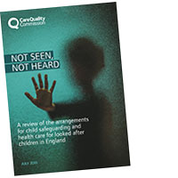 Cover for 'Not seen, not heard' report
