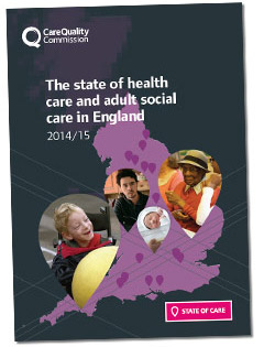 Cover of the State of Care 2015 report