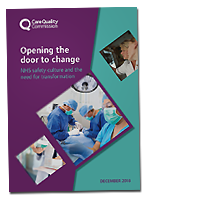 Opening the door to change Opening the door to change