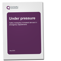 cover of under pressure report