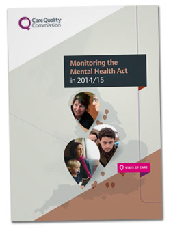 Monitoring the Mental Health Act 2014/15 Cover of the Monitoring the Mental Health Act 2014/15 report