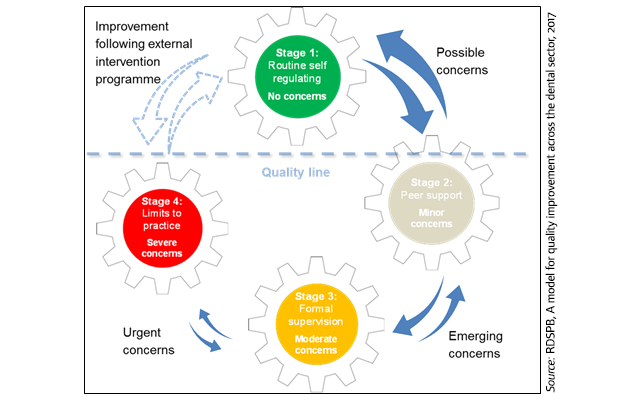 RDSPB model for quality improvement across the dental sector