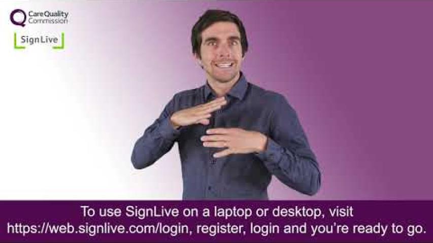 Preview image for the video "How to contact us using British Sign Language (BSL)".