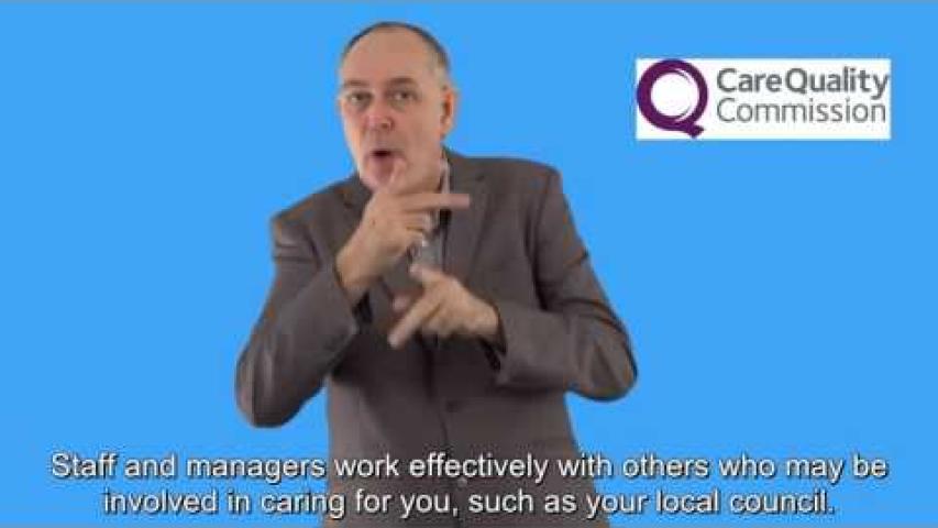 Preview image for the video "What can you expect from a good home-care agency? (BSL version)".